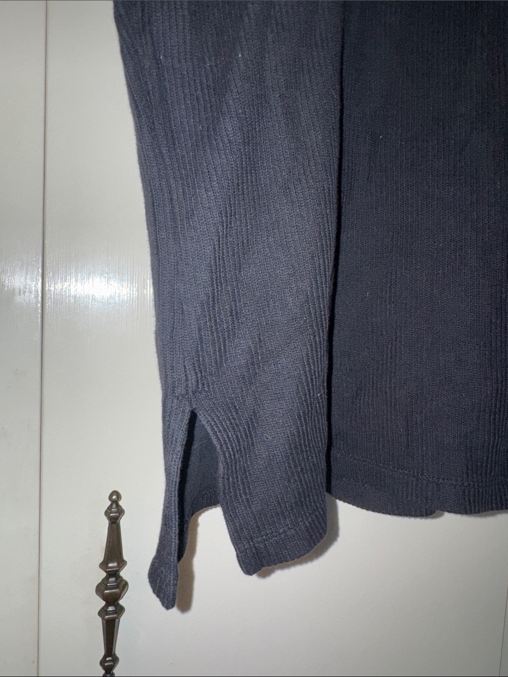 Embroidered Graphic Ribbed Tee - Picture 4 of 6